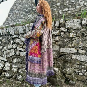 Pardessus Kantha Modèle hippie dream